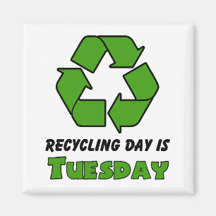 Imán Recicle martes
