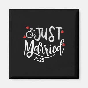 Imán Recién Casado 2025 - Anillos Bodas De Novia Y Groo