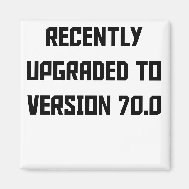 Imán Recientemente Actualizado A La Versión 70.0 (Frente)