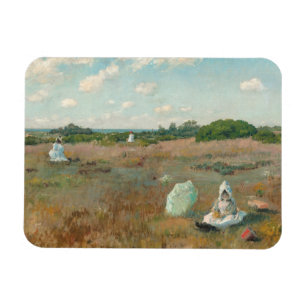 Imán Recolectando las flores del otoño, 1894-5 (aceite
