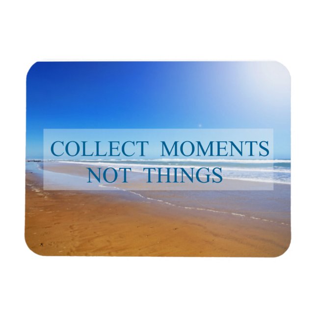 Imán Recolectar momentos no cosas (Horizontal)