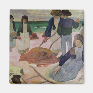 Imán Recolectores de la alga marina de Paul Gauguin el