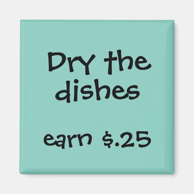 Imán Recompensas para los niños (Frente)