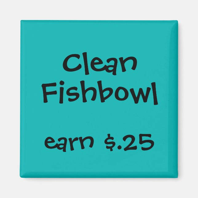 Imán Recompensas para los niños (Frente)