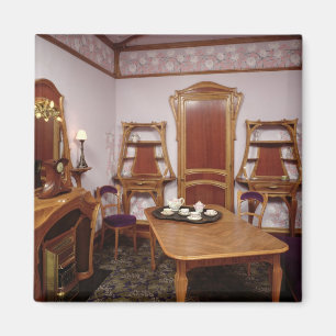 Imán Reconstrucción de un salón del Café de París