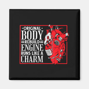 Imán Reconstrucción del motor del cuerpo original, ciru