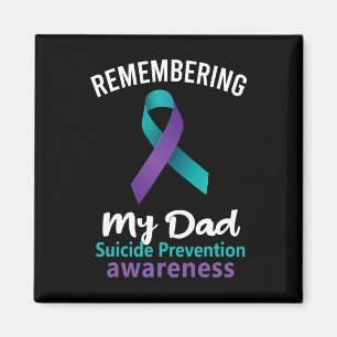 Imán Recordando la conciencia de la prevención del suic