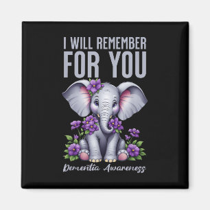 Imán Recordaré por ti Dementia Conciencia Elephan