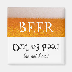 Imán Recordatorio de cerveza