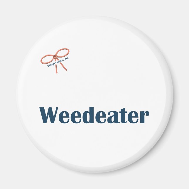 Imán Recordatorios de Weedeater (Frente)
