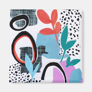 Imán Recorrido de campo abstracto