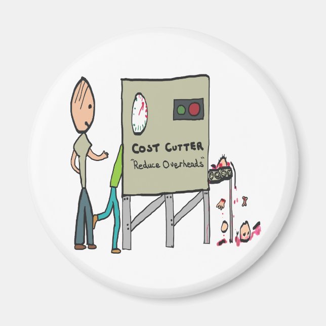 Imán Recorte de costos (Frente)