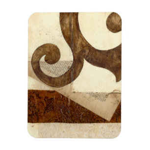 Imán Recorte de periódicos antiguos