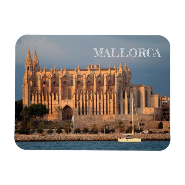 imán rectangular catedral de Palma de Mallorca (Horizontal)