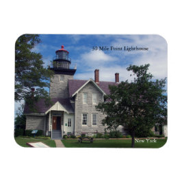 imán rectangular de faro de 30 millas de punta