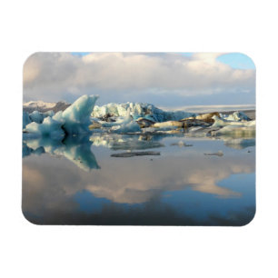 Imán rectangular del lago del iceberg de