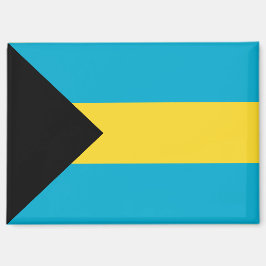 Imán Rectángulo de la Bandera Nacional de las Baha