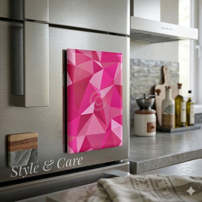 Imán rectángulo único de 2,5" x 3,5" para Spa mode (Unique 2.5 x 3.5 Rectangle Magnet for Modern Space)