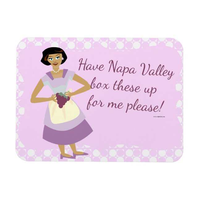 Imán ¡Recuadro Estas Uvas Ya! (Horizontal)