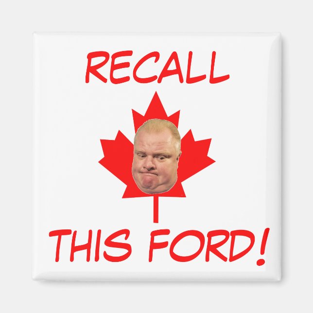 Imán ¡Recuerda Este Ford! (Frente)