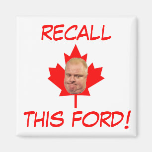 Imán ¡Recuerde este Ford!
