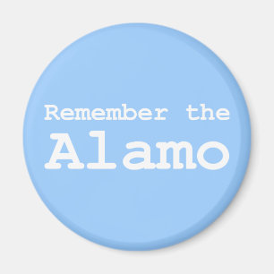 Imán Recuerde los regalos de Álamo