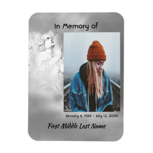 Imán Recuerdo conmemorativo Ángel Cielo Nubes