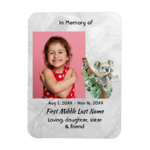 Imán Recuerdo conmemorativo koala pequeño lindo niños
