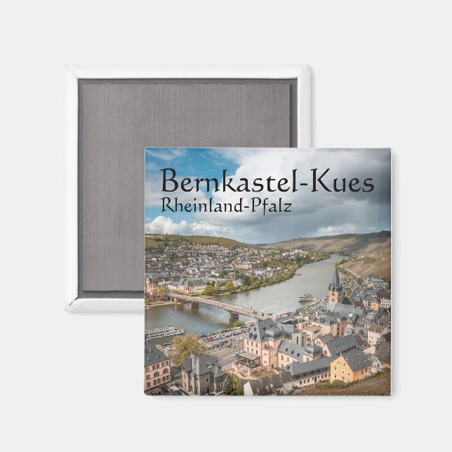 Imán Recuerdo de Bernkastel-Kues (Anverso/Reverso)