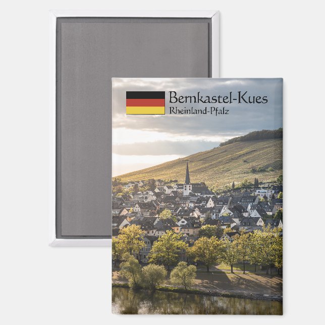 Imán Recuerdo de Bernkastel-Kues (Anverso/Reverso)