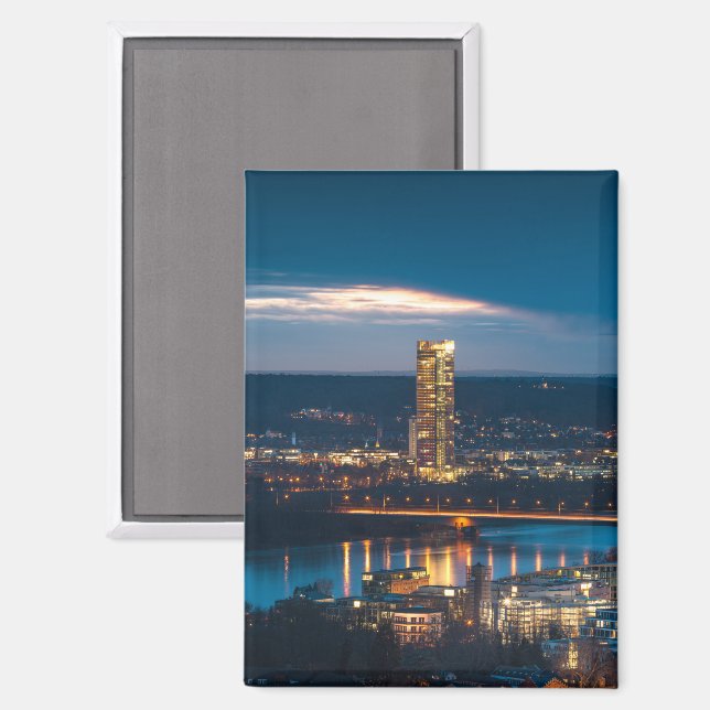 Imán Recuerdo de Bonn Alemania (Anverso/Reverso)
