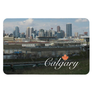 Imán Recuerdo de Calgary