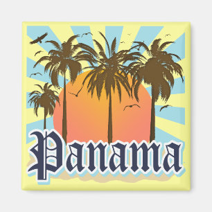 Imán Recuerdo de ciudad de Panamá