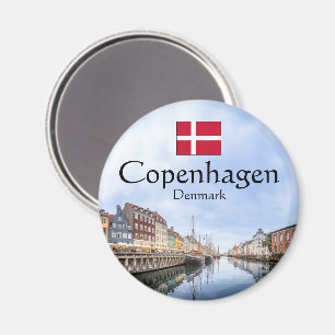 Imán Recuerdo de Copenhague