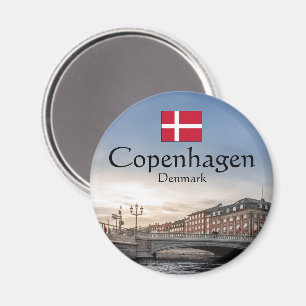 Imán Recuerdo de Copenhague