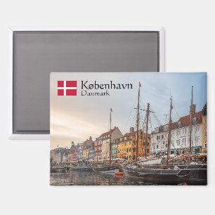 Imán Recuerdo de Copenhague