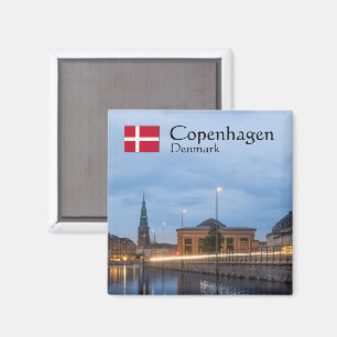 Imán Recuerdo de Copenhague