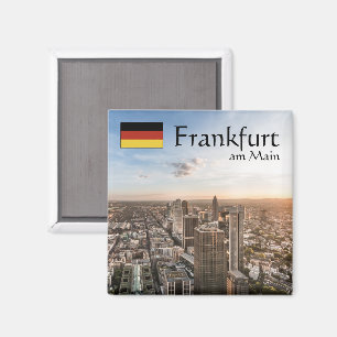 Imán Recuerdo de Frankfurt Alemania