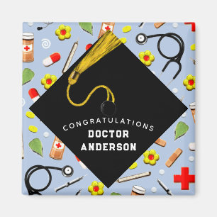 Imán Recuerdo de graduación de la facultad de medicina