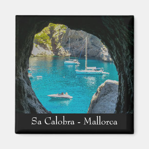 Imán Recuerdo de la bahía Mallorca Sa Calobra