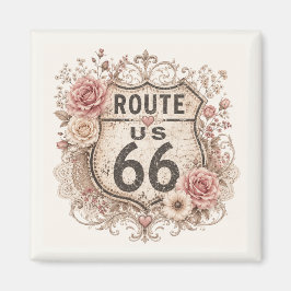 Imán Recuerdo de la Carretera Madre Boho Shabby Chic