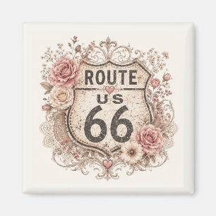 Imán Recuerdo de la Carretera Madre Boho Shabby Chic