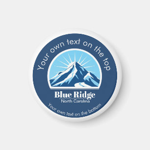 Imán Recuerdo de la estación de esquí de Blue Ridge Mou