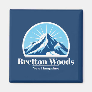 Imán recuerdo de la estación de esquí de Bretton Woods