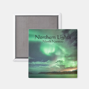 Imán Recuerdo de las luces del norte 