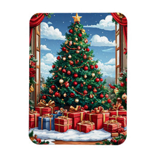Imán Recuerdo de Navidad para Amantes de la Navidad