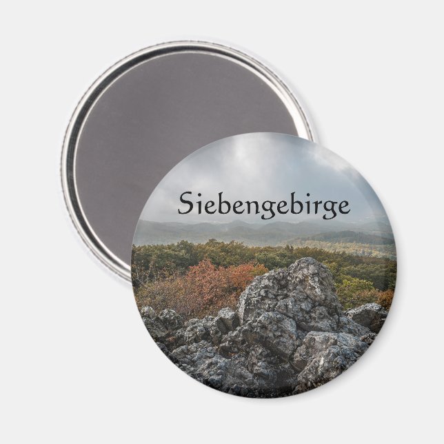 Imán Recuerdo de Siebengebirge (Anverso/Reverso)