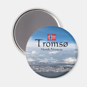 Imán Recuerdo de Tromsø Noruega