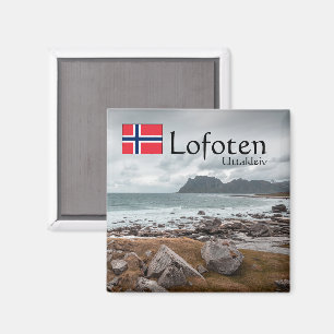 Imán Recuerdo de Uttakleiv Lofoten