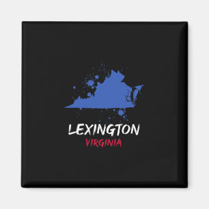 Imán Recuerdo de vacaciones con mancha de pintura Lexin